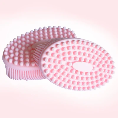China Factory Wholesale Price Silicone Body Sponge Scalp Massage Shampoo Brush Silicone Shampoo Massage Hair Scalp Comb Body Bath Brush