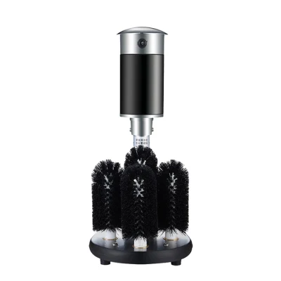 Coffee Stains Lipstick Marks of Glass Cleaning Equipment Washing Machine with 5 Brushes