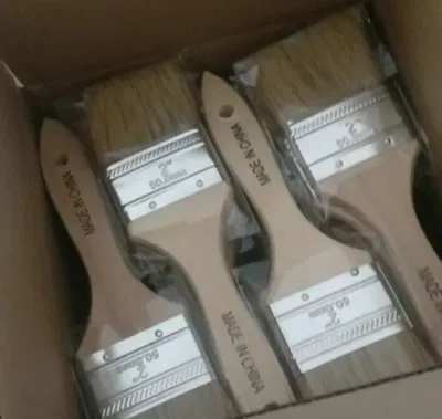 White Bristle Package OEM Hot Sale Good Wall Paint Brush