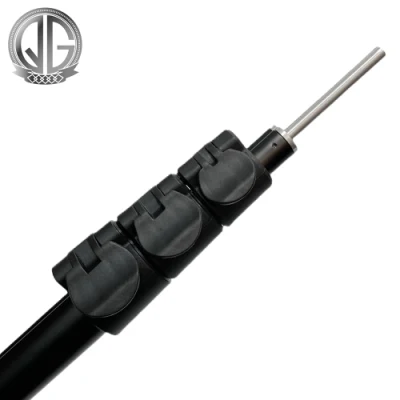 14 to 59 Feet 100% Carbon Fiber/Aluminum Telescopic Pole for Window Clearing