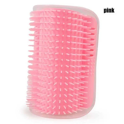 Hot Selling Silicone Self Grooming Brush for Cats Wall Corner Massage Cat Combs Brush