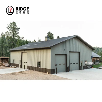 Light Steel Structure Large Span Metal Factory Building Low Cost Metal Frame Construction