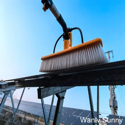 10 Days Delivery Solar Panel Washing Brush Manual Cleaning Brush for Windows Doors Glass Walls Ceilings Cleaning and Washing