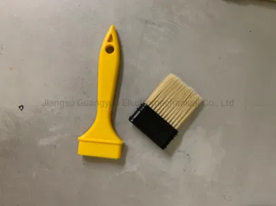 Flat Plastic Paint Brush with Sharp Tip Bristle Good Value Paint Brush