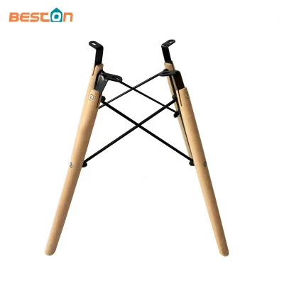 Wooden Durable Chair Base Solid Wood Chair Frame