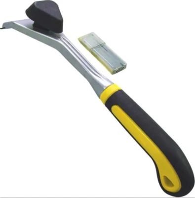 2.5&quot; Aluminium Paint Scraper with TPR Handle and 6PCS Spare Blades