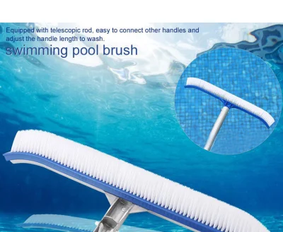 Factory Direct Supply 1438 20&prime; &prime; /50cm Premium Polybristle Floor and Wall Pool Brush