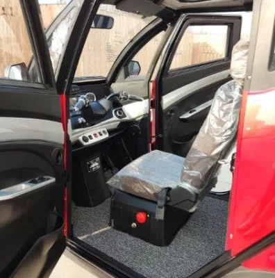 Low-Speed Electric Vehicle Old Man Happy Car Wholesale Urban Electric Car EEC Certification Fully Enclosed High Performance Auto Car