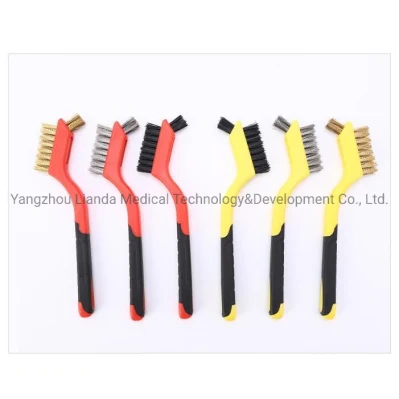 Bent Handle Tool Cleaning Brush Instrument Cleaning Brush