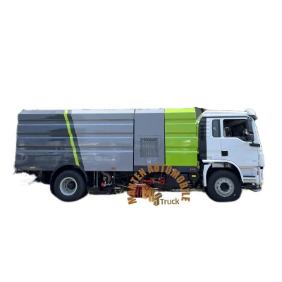 Shacman Vacuum Road Sweeper Truck, 8cbm Street Cleaner Truck for Sale