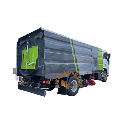 Shacman Vacuum Road Sweeper Truck, 8cbm Street Cleaner Truck for Sale