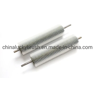 White PP Fruit &amp; Vegetable Cleaning Roller Brush/Nylon Round Roller Brush for Machine (YY-188)