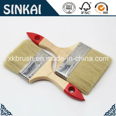 Synthetic Painting Brushes with Natural Bristle Mixed Filament