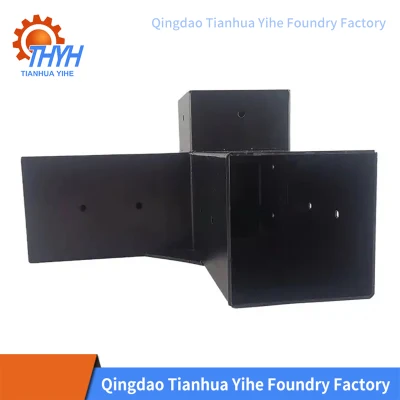Bracket Carbon Steel Bracket Arches Metal Hardware Easily Assembled, Sustainable Pole Holder Bracket