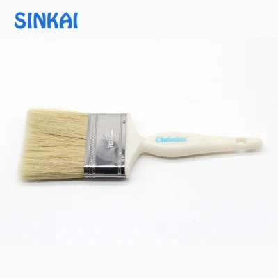 Good Elasticity Wood Handle Bristle Painting Brush