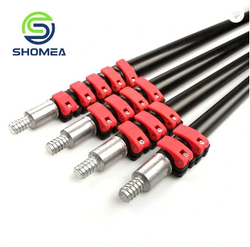 7-24 FT Long Telescopic Extension Pole // Multi-Purpose Extendable Pole with Universal Twist-on Metal Tip // Lightweight and Sturdy // Best Telescoping Pole for