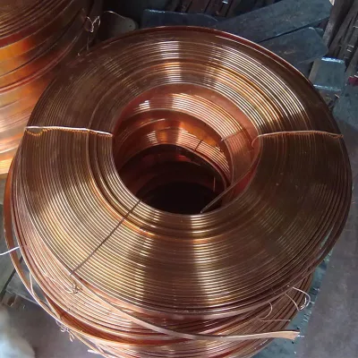 C11000 Thin Copper Strip / Copper Foil for Transformer 0.5mm Copper Coils for Radiator