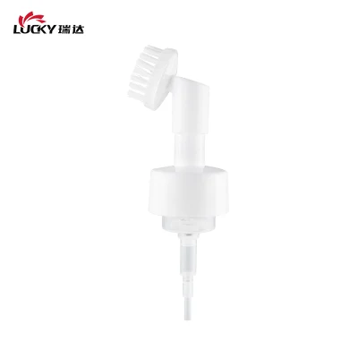 Wholesale 42mm Plastic White Foam Pump Household Cleaning Facial Cleanser Foam Soap Brush
