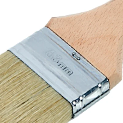 MSN Paint Hair Natural Bristle Wooden Long Handle Radiator Brush