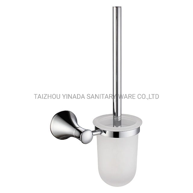 Eco Friendly Wall Mounted Toilet Brush and Holder Set for Bathroom