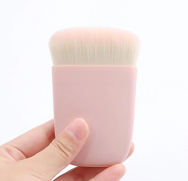 Private Label Square Contour Cosmetic Brush Powder Foundation Kabuki Blush Makeup Brushes