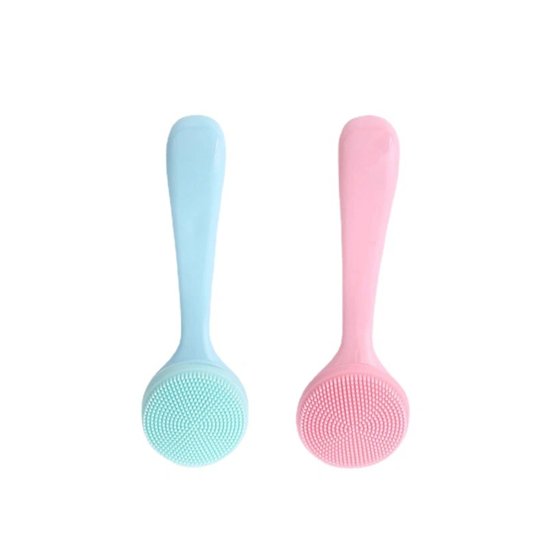 13cm Silicone Facial Cleaning Brush Skin Care Massage for Deep Cleaning, Blackhead Removal Brush