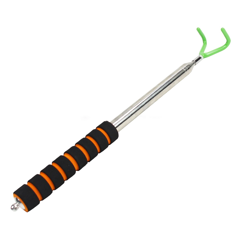 Hot Selling Portable 2.5m Golf Pickup Stainless Steel Adjustable Telescopic Extension Pole