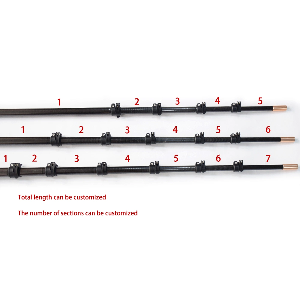 Hot Sale Strong Fiberglass Telescopic Pole