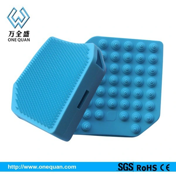 Food Grade Silicone Square Shape Face Massage Bath Brush