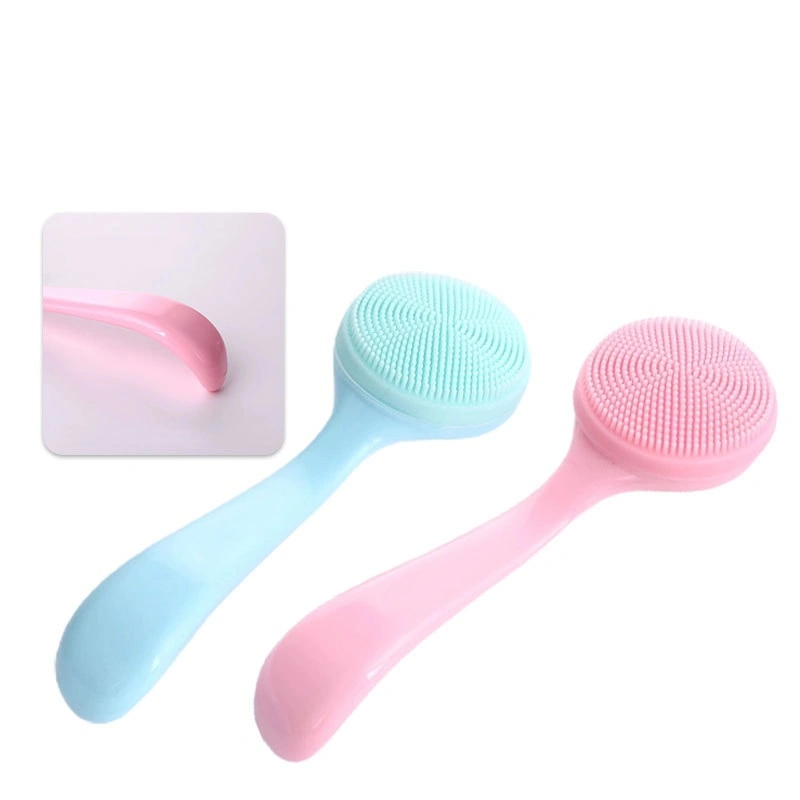 13cm Silicone Facial Cleaning Brush Skin Care Massage for Deep Cleaning, Blackhead Removal Brush