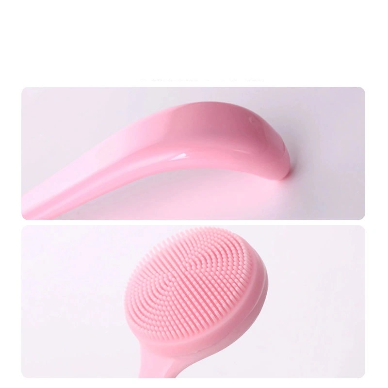 13cm Silicone Facial Cleaning Brush Skin Care Massage for Deep Cleaning, Blackhead Removal Brush