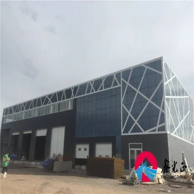  El norte de África la estructura de acero Taller de logística de la construcción del proyecto