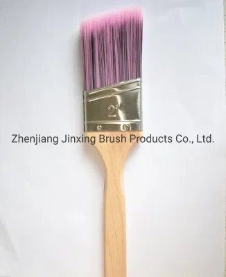 Mango de madera Brocha, Pincel de guillotina de ángulo de 2 pulg.
