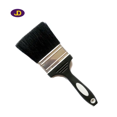  Cepillo de pintura plástico superventas de la cerda del negro de la maneta