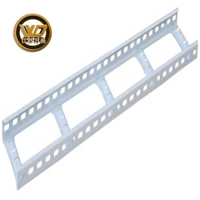 Acero tipo perforada DIP caliente /Pre-Galvanized Trunking escalera de metal de la bandeja de cable
