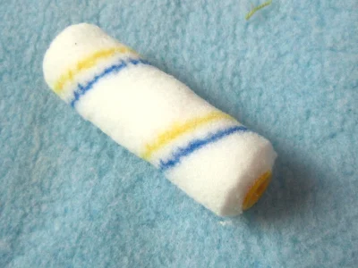 Rodillos de pintura Textured del material de nylon de 7 pulgadas