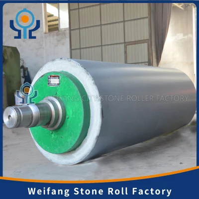 China Fabricante rodillo de piedra natural rodillo de roca Wulong rodillo de roca Rodillo de piedra para máquina de fabricación de papel