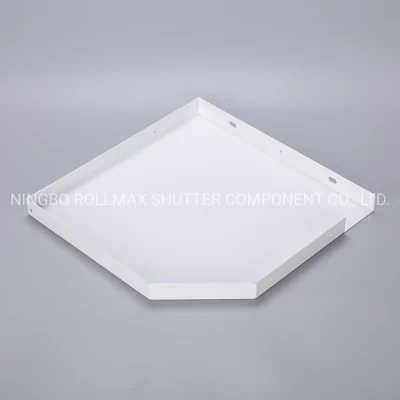  Piezas de los obturadores de aluminio persianas de aleación de aluminio Marco lateral de las persianas
