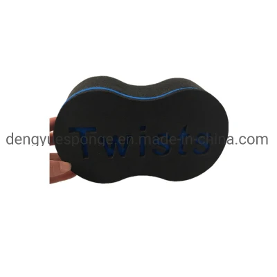  Barber Rizo de cabello Peine Circular de la elipse de onda de forma plana de torsión de la pirámide de pincel de esponja de Cabello