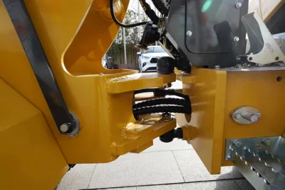 1 año Fabricante Lugong mini cargadora de ruedas articuladas con CE E188