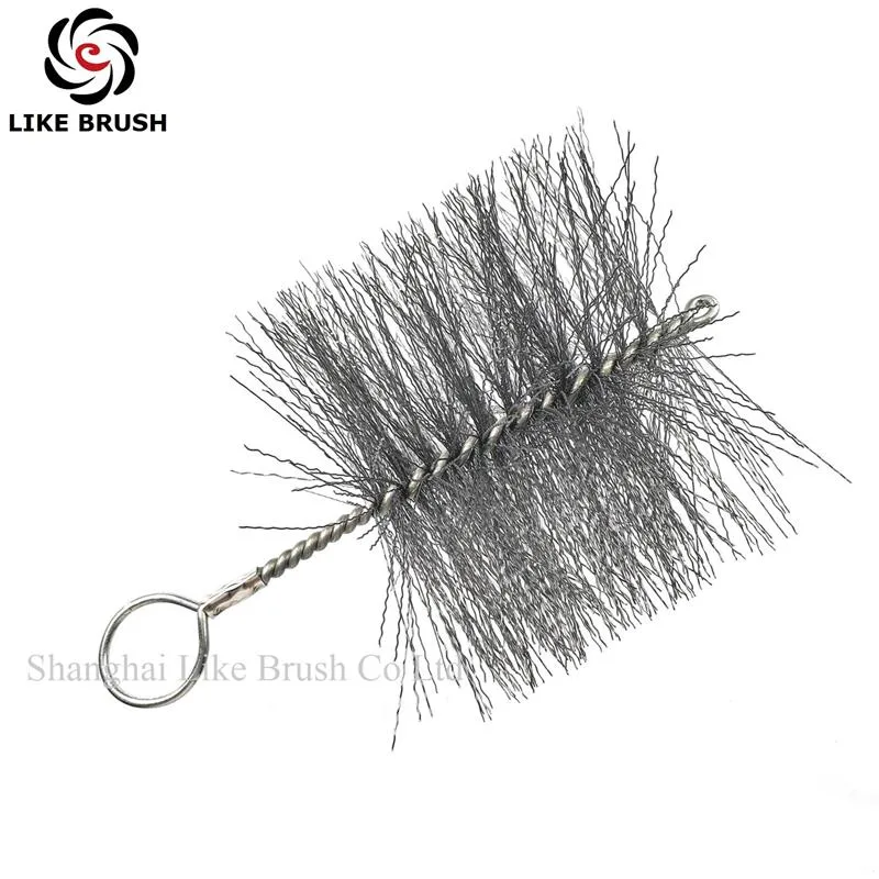 Carbon Steel Wire Chimney Brushes with End Loop