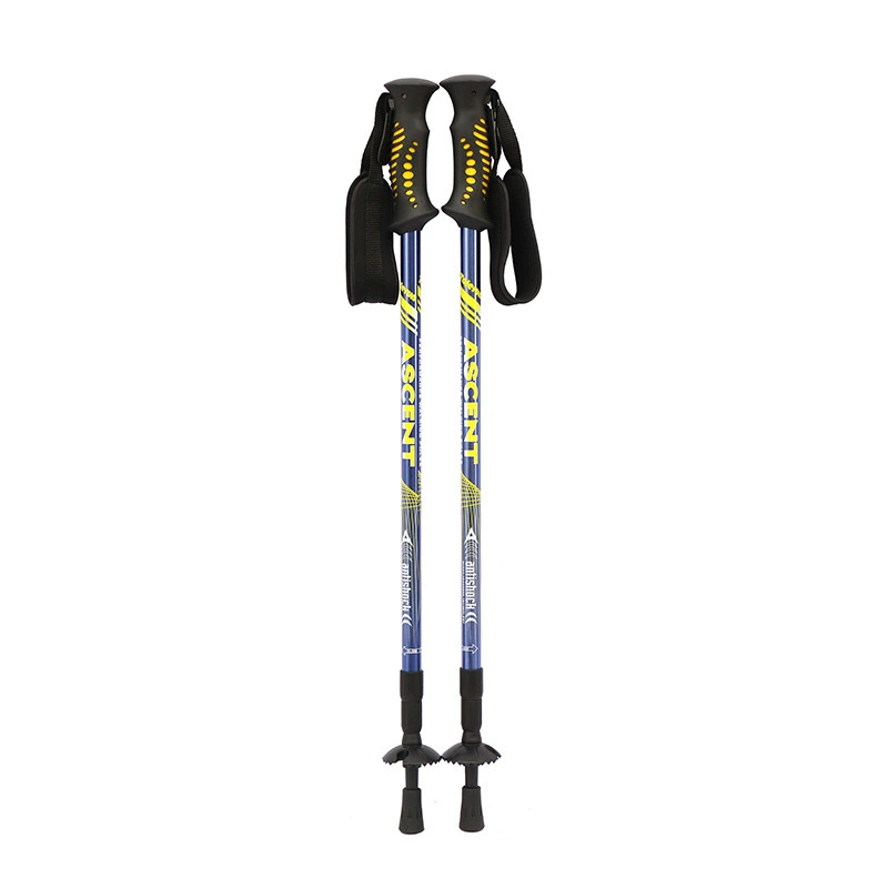 Outdoor Sports Trekking Sticks Telescopic Folding Hiking Sticks Walking Men and Women Outdoor Equipment Tcb-Trekking Pole