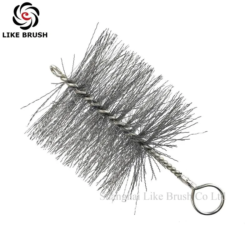 Carbon Steel Wire Chimney Brushes with End Loop