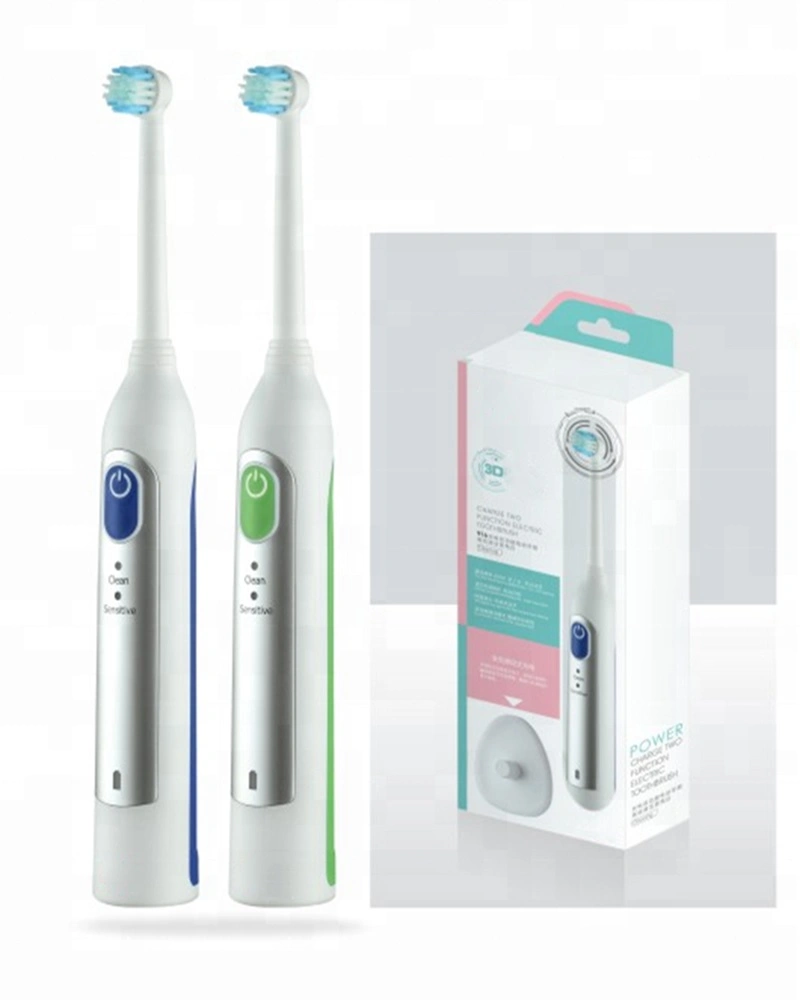 Teeth Clean Care Round Brush Head Oscillating Electric Tooth Brush