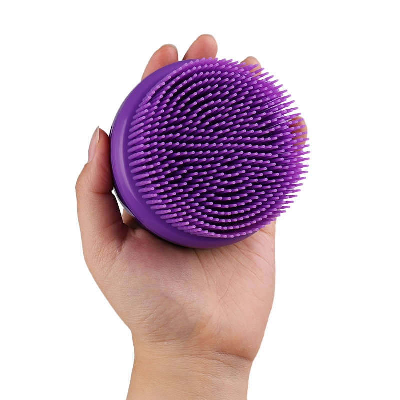 Exfoliating Body Silicone Bath Brushes Sponges Soft Bristles Silicone Bath Body Exfoliate Brush