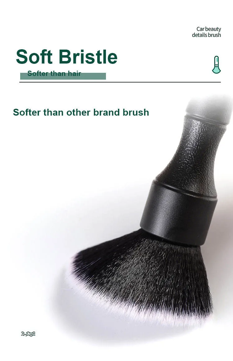 High Quality Soft Dense Fur Car Brushes for Inner Cleaning