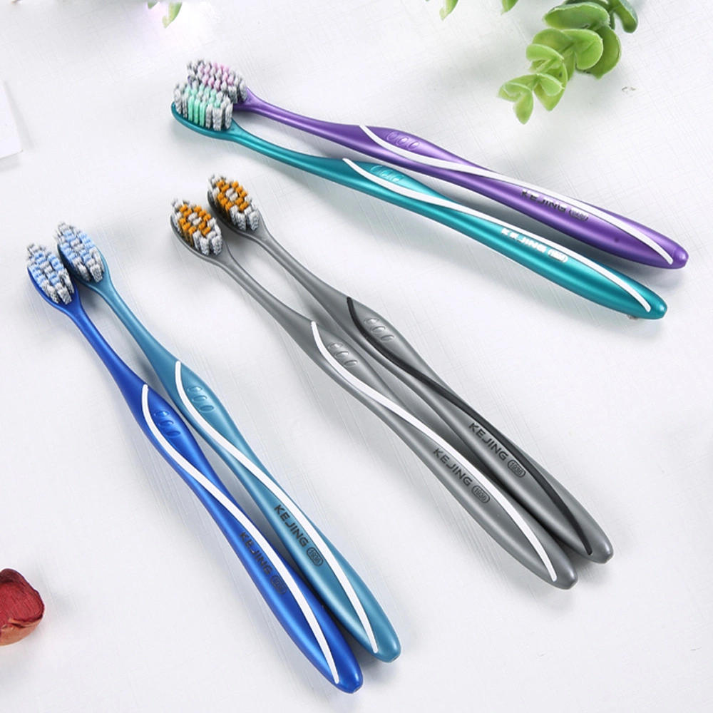 Cheap Price Customize Color Medium Tapered Adult Toothbrush