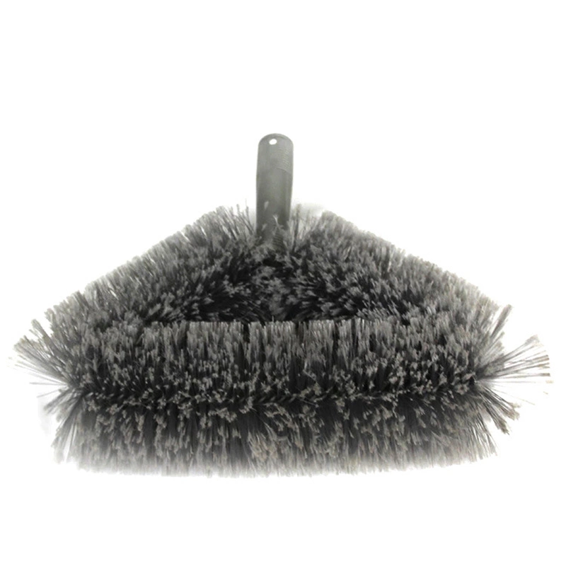 Triangle Brush Dust Sweep Ceiling Cleaning Brush Sweep Spider Web Cleaning Brush