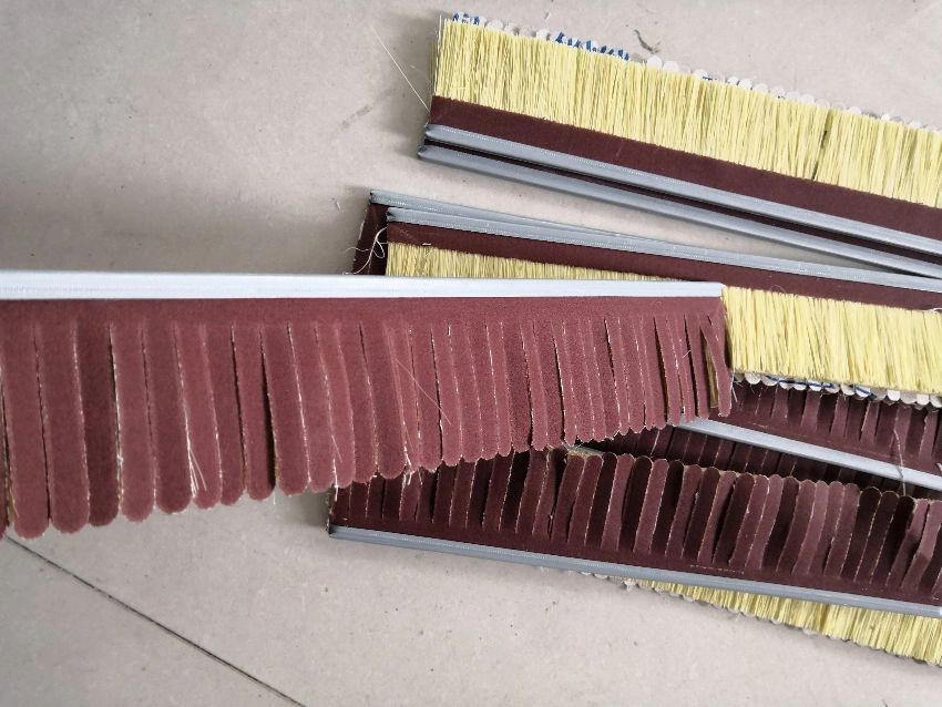 Strip Sisal Brush with Sanding Paper for Polishing Furniture