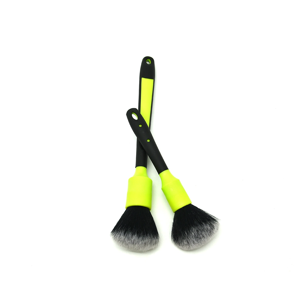 Shineopen New Hot Selling Rubber Handle Super Soft Car Interior Detailing Cleaning Washing Brush Set